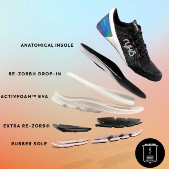 Ryka  Made For Women Devotion X RS In White with Stain Protectant - Picture 10 of 11